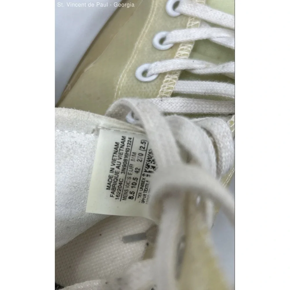 Converse Chuck 70 Vulcanized Off White The Ten Shoe Men's Size 8.5 Virgil Abloh